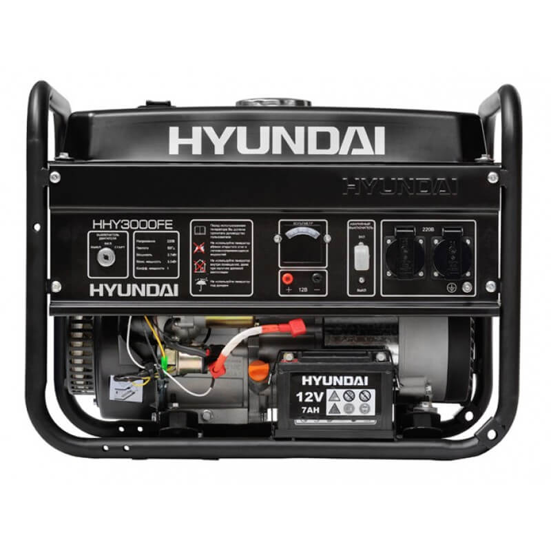 Бензиновый генератор Hyundai HHY3000FE