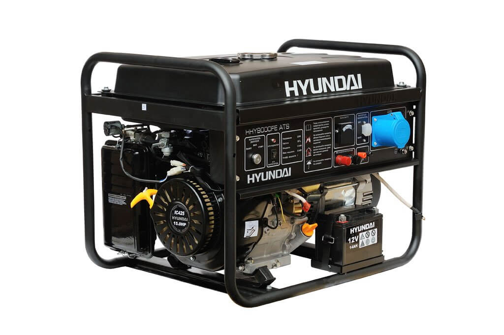 Бензиновый генератор Hyundai HHY9000FE ATS
