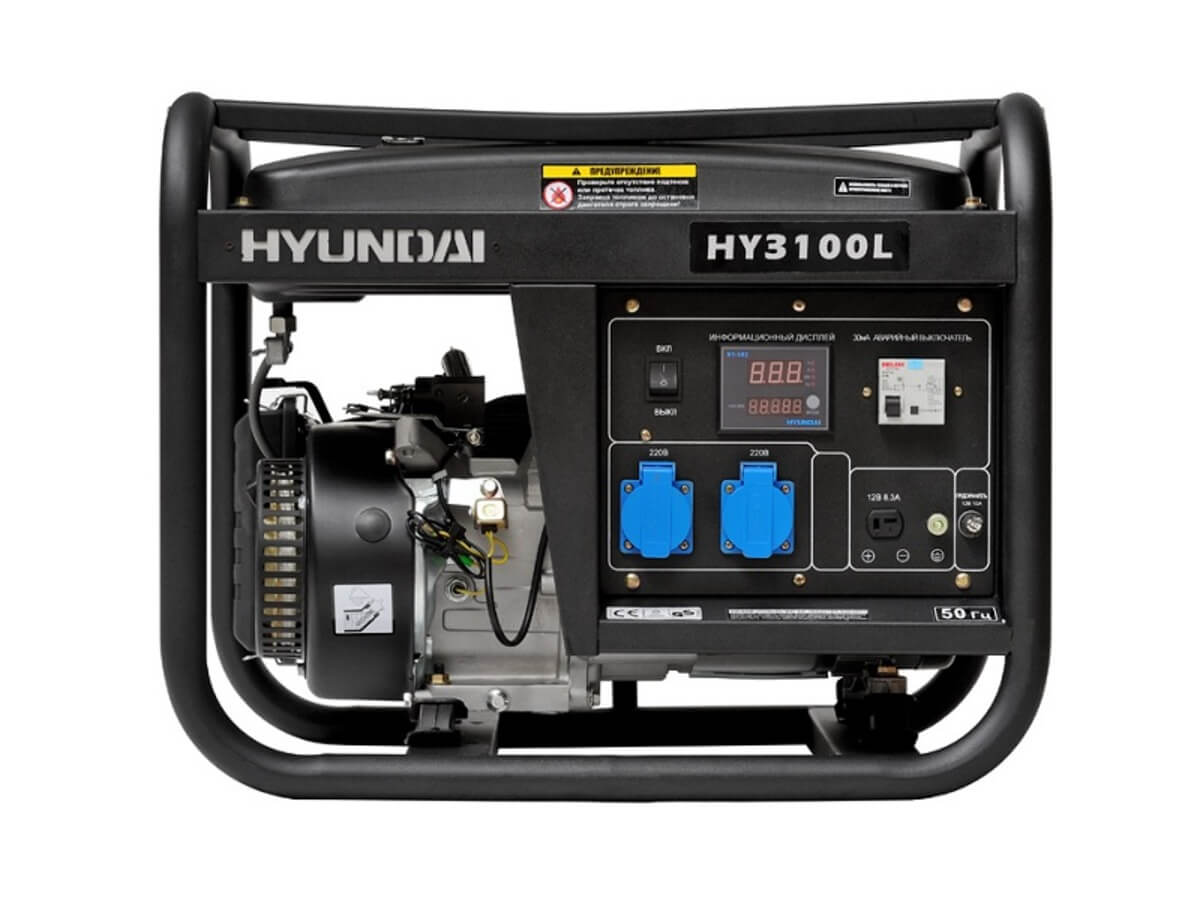 Бензиновый генератор Hyundai HY3100L