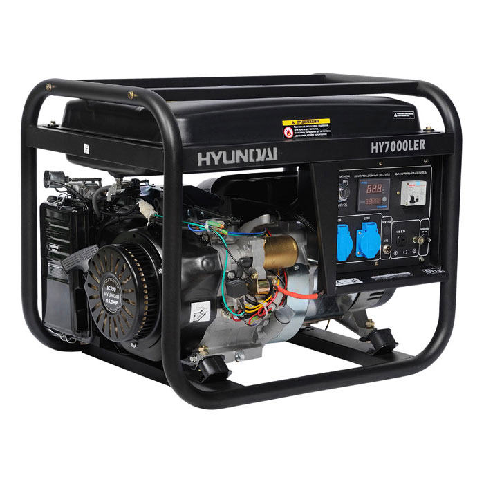 Бензиновый генератор Hyundai HY7000LER