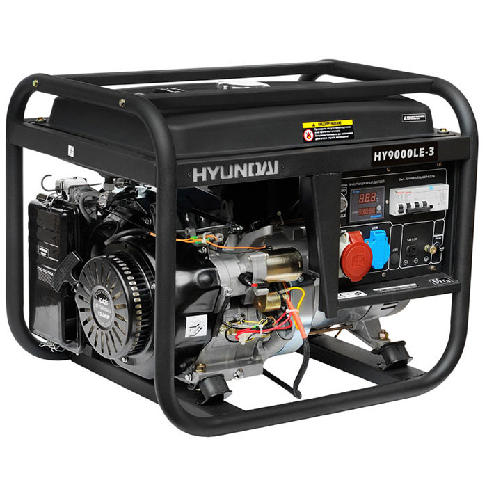 Бензиновый генератор Hyundai HY9000LE-3