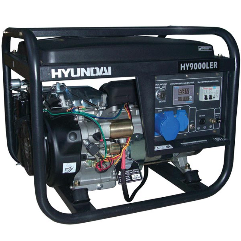Бензиновый генератор Hyundai HY9000LER-3