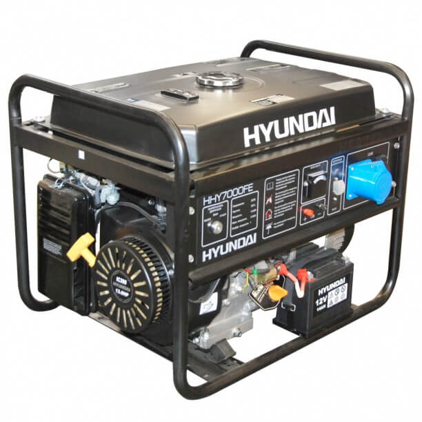 Бензиновый генератор Hyundai HHY7000FE