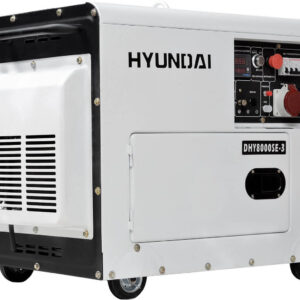 Дизельный генератор Hyundai DHY8000SE-3