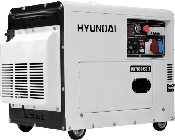 Дизельный генератор Hyundai DHY8000SE-3